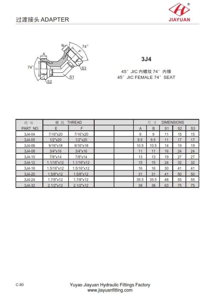 JIC kvenkyns 74 sæti E45